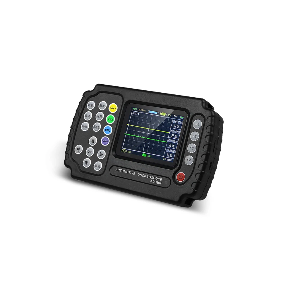 ADO104 портативный цифровой автомобильный осциллограф для хранения 4 каналов ремонт диагностический инструмент Цифровой мультиметр