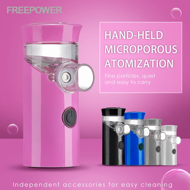 Home Health Care Ultrasonic Portable Automizer Mesh Nebulizer Children Care Handheld Inhale Humidifier Nebulizador