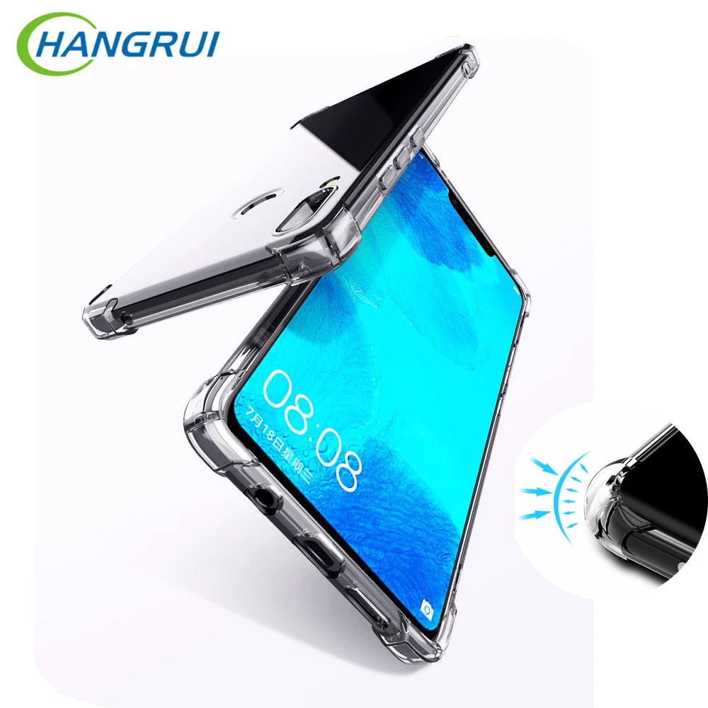 

Hangrui Case For Meizu Note 9 8 Funda Silicone Back Cover For Meizu 16th Plus 16S M3 M2 M5 Note M5S Coupe Airbag Shockproof Case