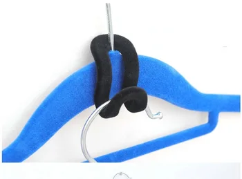 

Hangerlink Flocked Mini Hook for Flocked Hanger/Velvet Hanger(20 pieces/Lot)