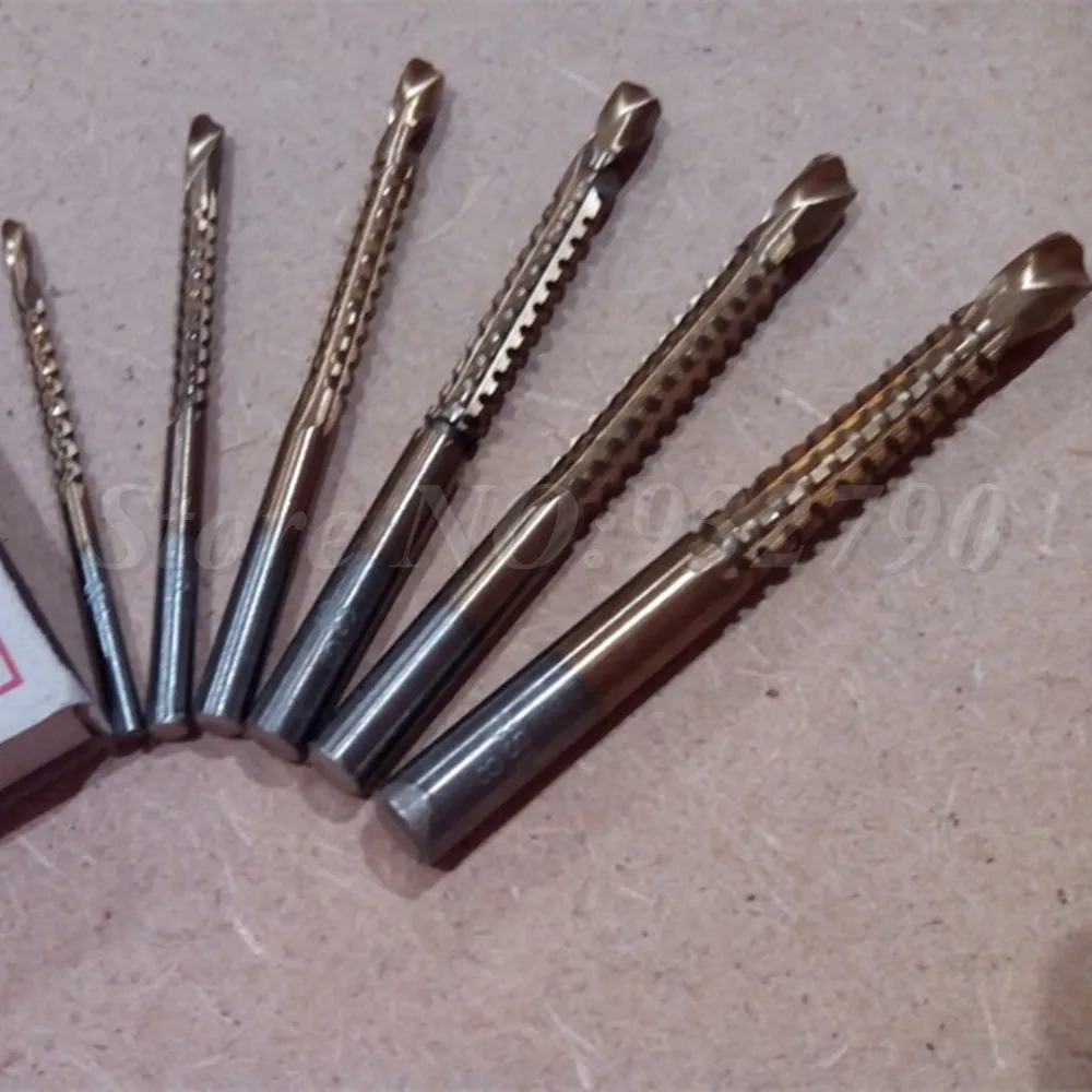 Titanium Coated HSS Drill & Saw Carpenter Woodworking Plastic Metal Hole Grooving
