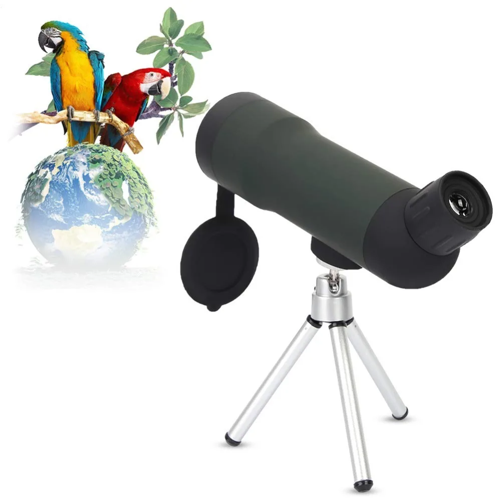 تلسكوب أحادي التكبير 20x50 hd للرؤية الليلية الصيد نطاق monoculares telescopio مع ترايبود الطيور جودة عالية قوية