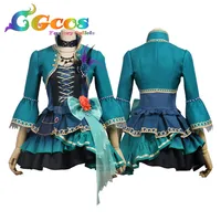 CGCOS Бесплатная доставка Косплэй костюм COS BanG Dream! Roselia опера пустоши Lisa Имаи платье Хэллоуин Рождество