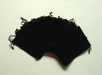 

New Hot 100Pcs7x9cm/10x12cm/12x14cm Fashion Velvet Drawstring Pouch Bag/Jewelry Bag,Christmas Wedding Gift Bags