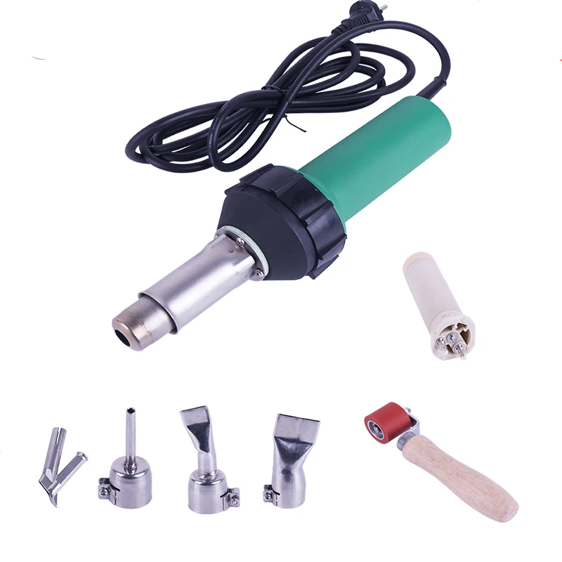 

Hot Air Plastic Welding torch with PVC Vinyl Rod for repairing plastic truck curtains,tarpaulins,swimming pool linings,membranes