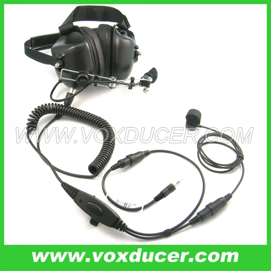 

For Motorola Visar Series 3.5mm jack plug Radio Military Heavy Duty Noise Cancelling Headset