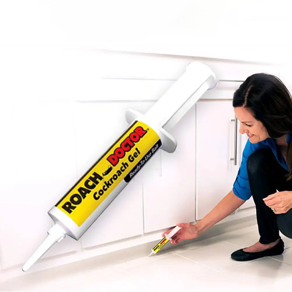 

Powerful Kitchen Home Roach Bait Gel Insecticide Cockroach Bugs Killer Repellent