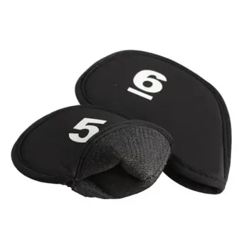 

10X Wholesale 10pcs Golf Head Cover Iron Putter Head Protector Set Neoprene Black