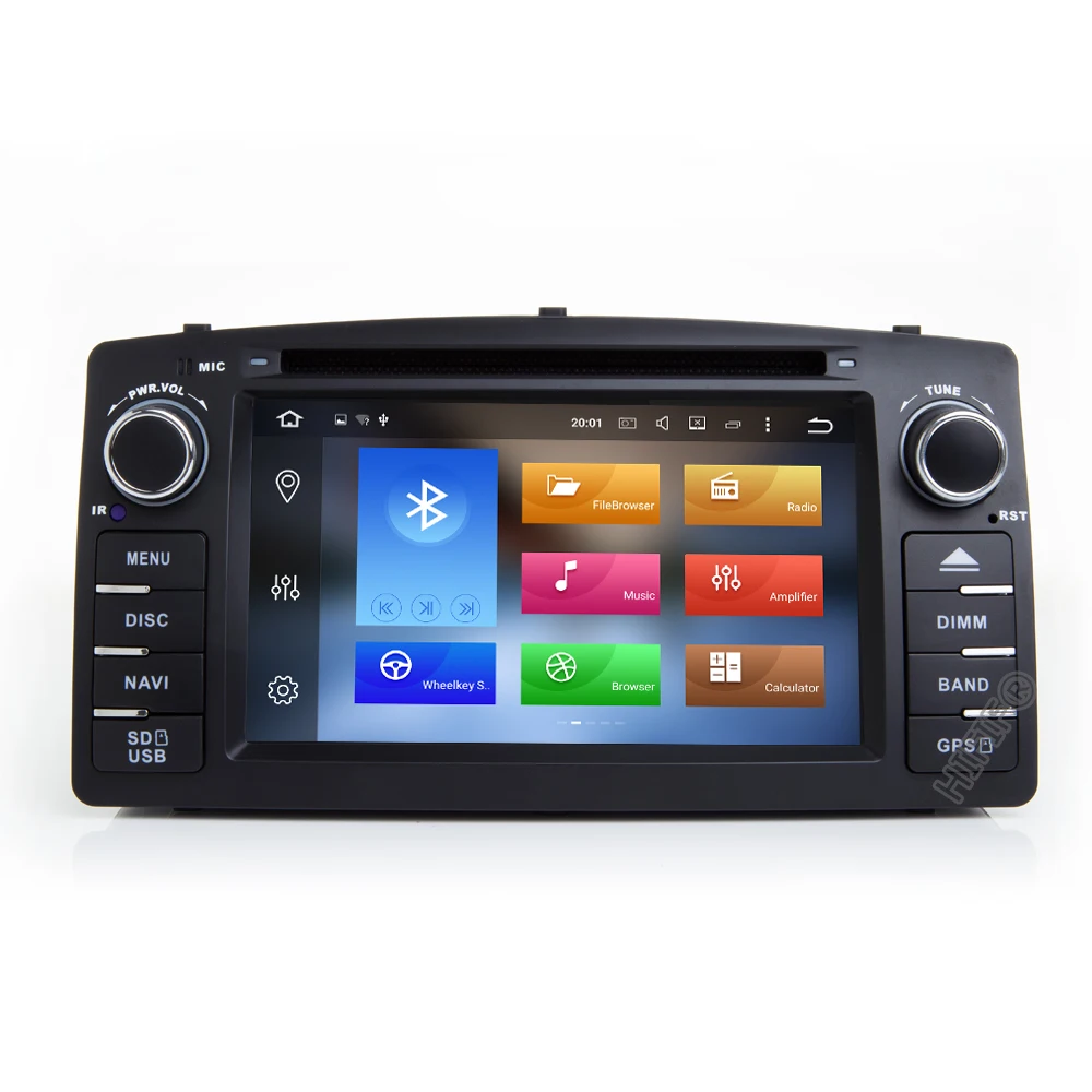 Автомобильный мультимедийный плеер DSP 2 din Android 10 dvd GPS Авторадио стерео Wi Fi для TOYOTA
