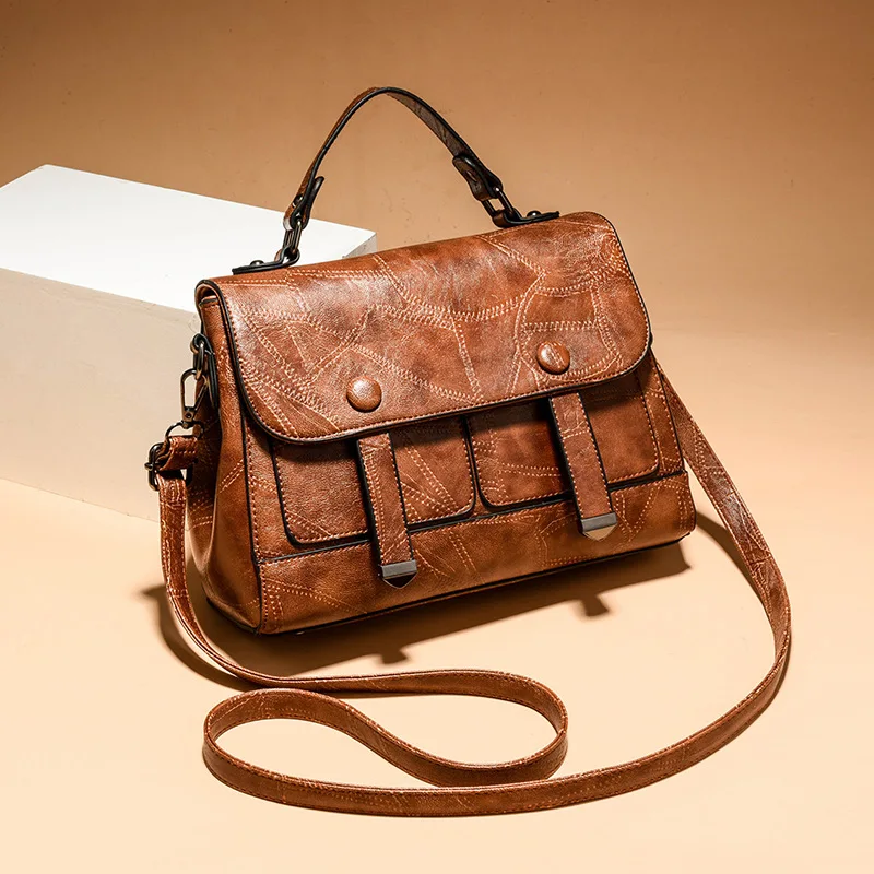

Women's Genuine Leather Handbag Ladies bags Large Leather Designer Big Tote Bags for Women 2019 Luxury Shoulder Bag Handbag C909