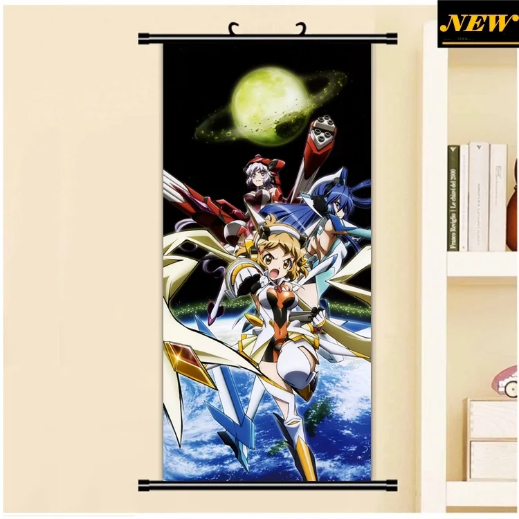45X95 см Senki Zesshou Symphogear hibiki tsubasa chris art мультфильм аниме Настенная картина Картина