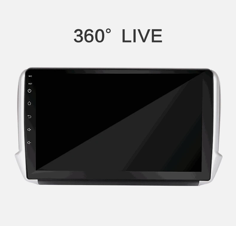 Discount For Peugeot 2008 208 android Car 2 din radio GPS Navi 4 Core 9" WIFI  Car Android Multimedia 2din car dvd player 27