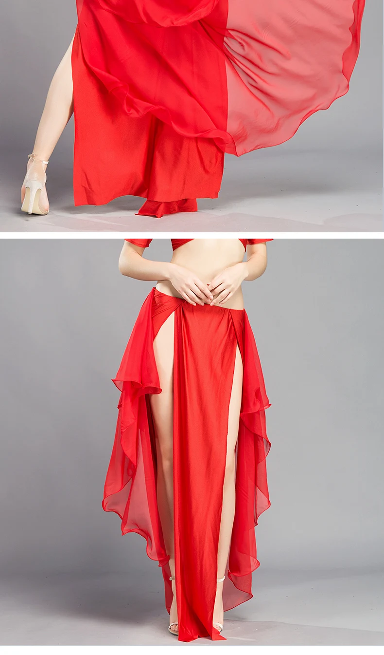 Red Belly Dance Skirt | belly dance dress | belly dance dress in pakistan