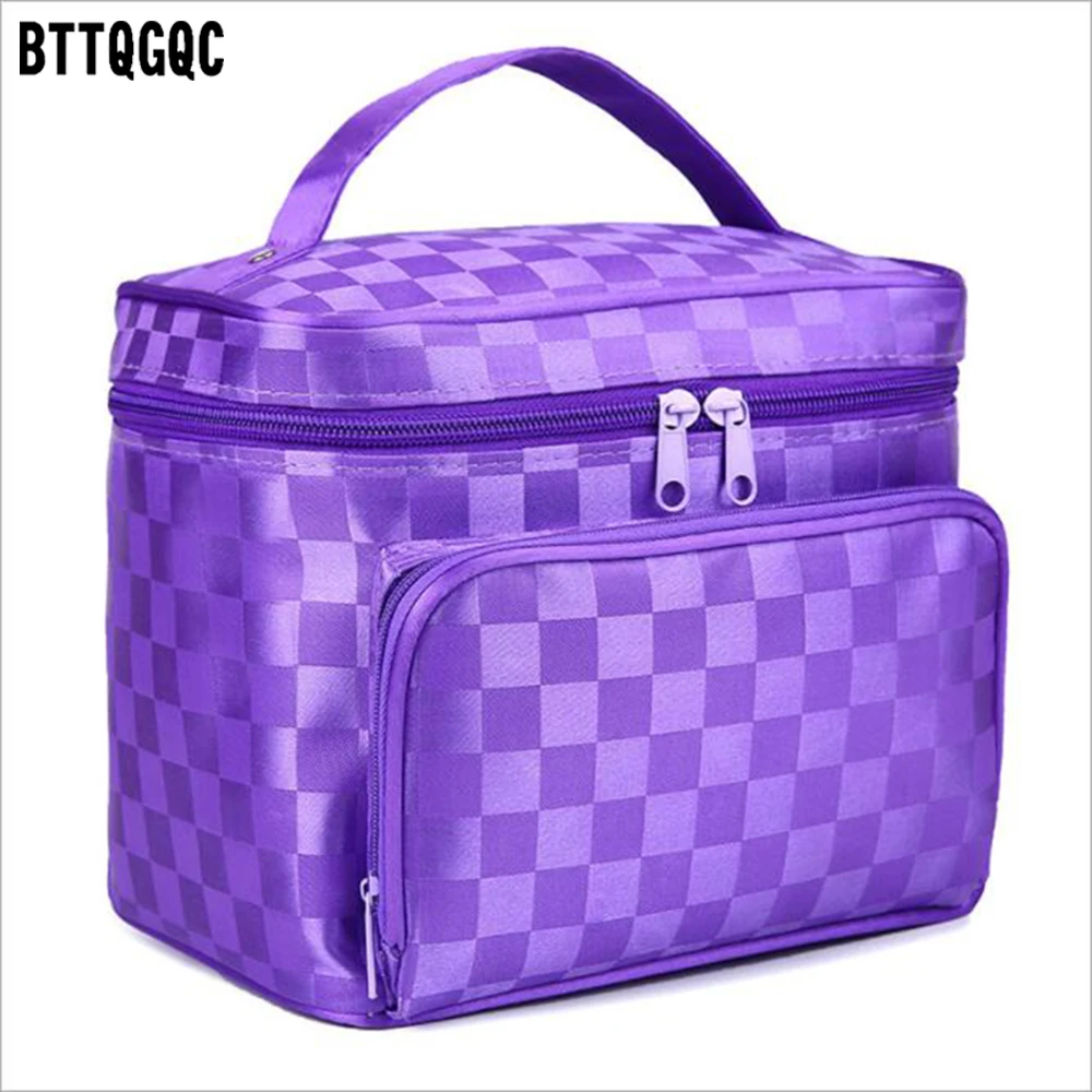 BTTQGQC Woman Cosmetic Makeup Bags Organizer Folding Travel Toiletry Bag Large Capacity Storage Beauty Bag 001#