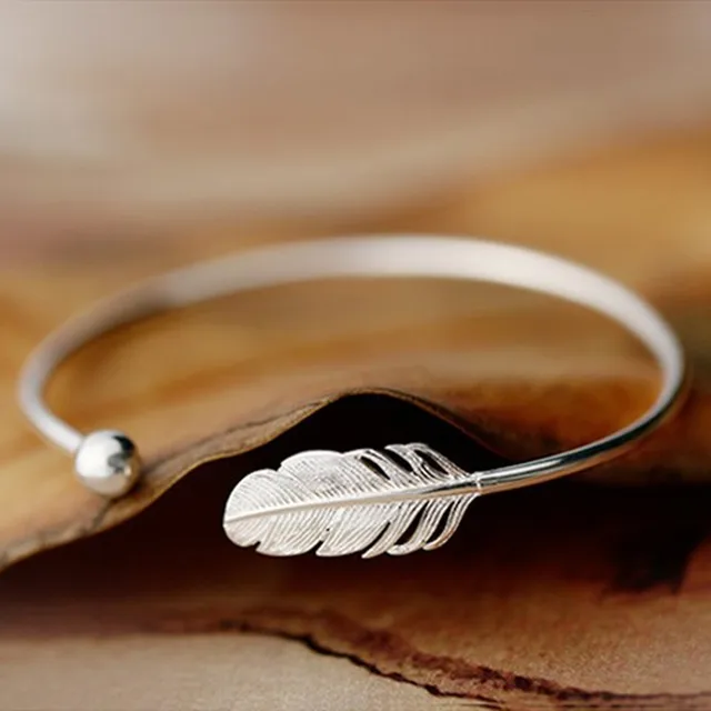 Nowe mody 925 Sterling Silver biżuteria wysokiej jakości kobiet proste pióro mała piłka otwarte bransoletki i Bangles tanie tanio FYLA MODE NONE Osoba trzecia oceny Mankiet bransoletki Unisex 6 50CM for ref TRENDY Brak Rocznica Grzywny Feather Small Ball Open Bracelets Nowe mody 925 Sterling Silver biżuteria wysokiej jakości kobiet proste pióro mała piłka otwarte bransoletki i Bangles tanie tanio FYLA MODE NONE Osoba trzecia oceny Mankiet bransoletki Unisex 6 50CM for ref TRENDY Brak Rocznica Grzywny Feather Small Ball Open Bracelets
