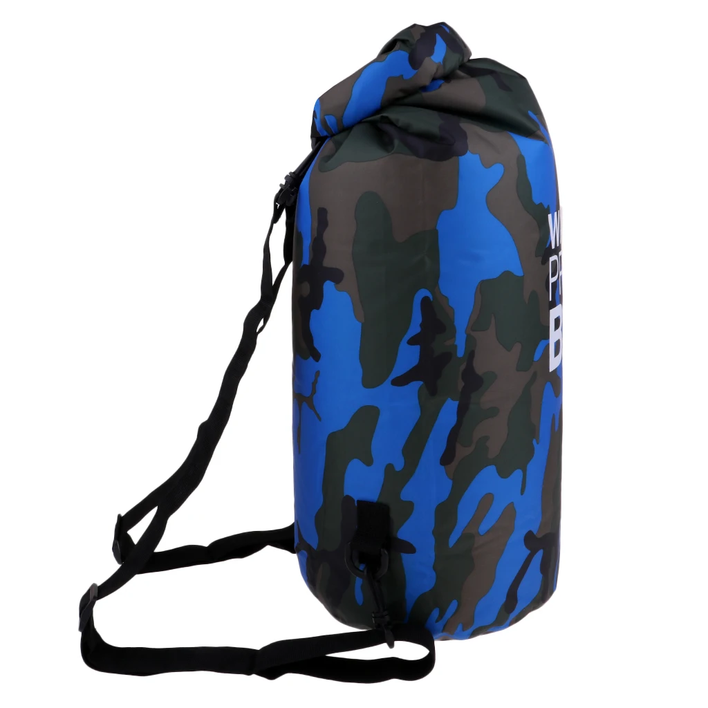 30L PVC Dry Bag Sack Waterproof Floating Dry Gear Bags Sack Backpack for Camping Hiking Climbing Cycling Swim Snorkeling Diving
