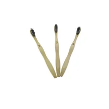 3 шт./компл. древесный уголь мягкая щетина Экологически чистая дорожная домашняя гостиничная гигиена полости рта ИНСТРУМЕНТ ручная бамбуковая зубная щетка для взрослых