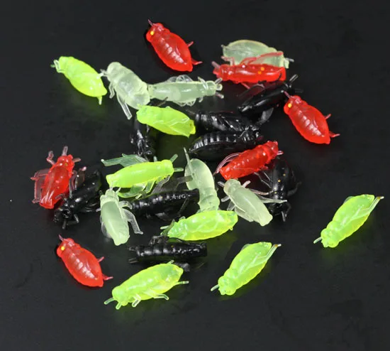 Soft Insect Baits Black Cricket Fishing Lures