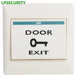 Lpsecurity DC12V push отпустите кнопку Exit переключатель для двери Система контроля доступа