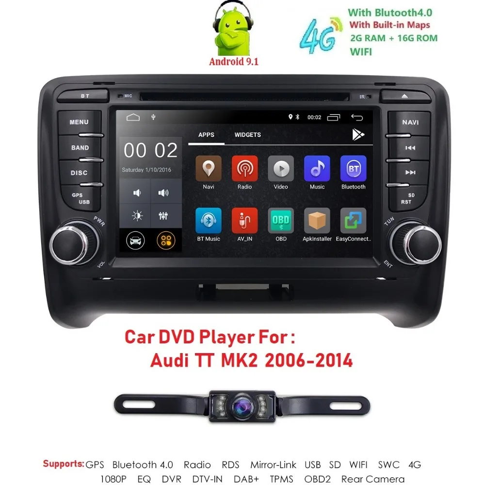  For Audi TT MK2 7