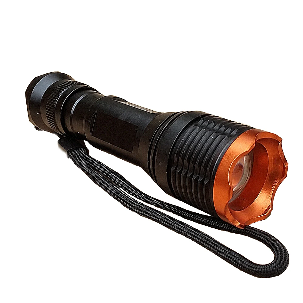 Нью cree XM L T6 1800 Lumens 7 режим масштабируемые из светодиодов факел + 1 * 4000 мАч