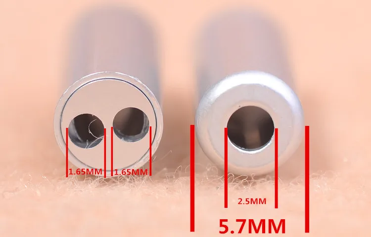 DIY headphone speaker accessories Headphone Splitter Metal splitter