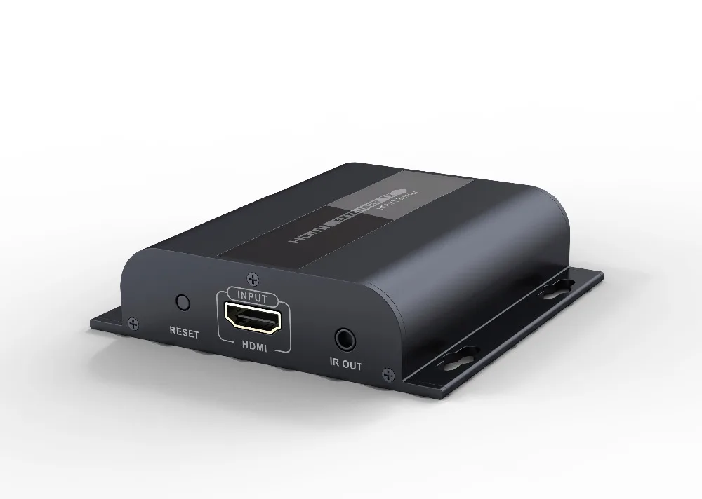 1x2 HDMI через ip удлинитель LKV383 V3.0 с ИК 1 передатчик 2 приемник Cat5e/6 UTP LAN Rj45 TCP сплиттер