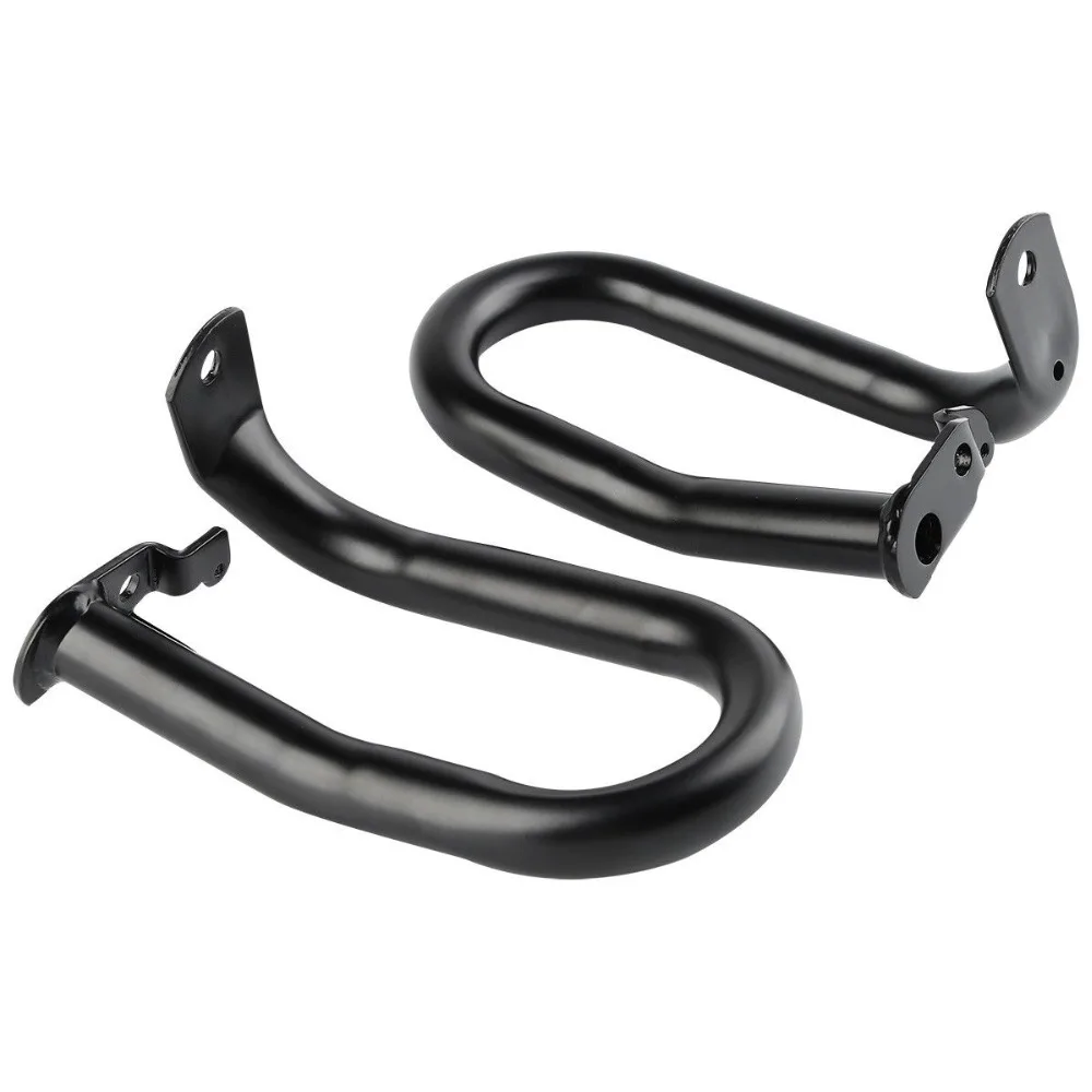 

Motorcycle Left Right Side Rear Engine Seddlebag Guard Fit Honda Goldwing GL1800 2001-2014 F6B 2013-2015 2014 Black/Chrome