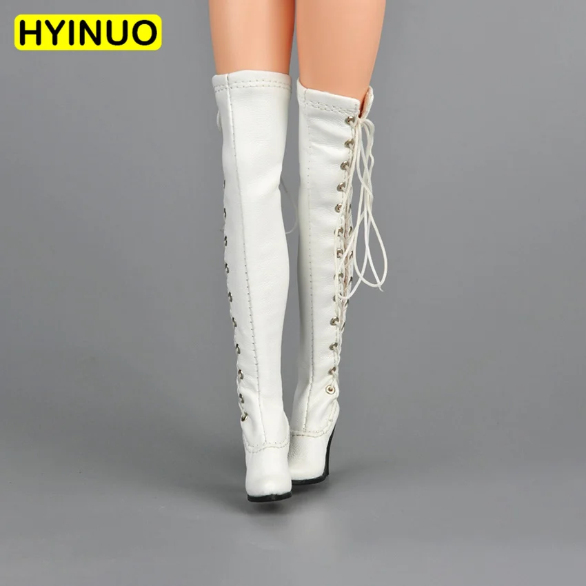 

1:6 Scale Sexy Female High Tube Strap Women's Boots Women Model Figure Fit For 12" Body Action Figures Doll Toys Accessories