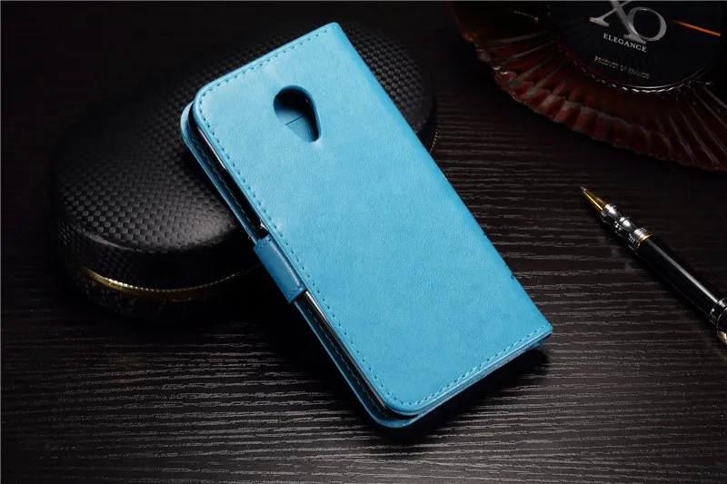 Роскошный флип-чехол в ретро стиле для Meizu m2 mini кожаный+ Мягкий силиконовый чехол-кошелек для Meizu m2 mini чехол для телефона