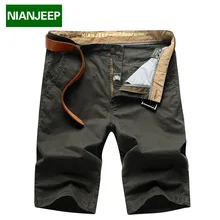 Nian Jeep Новые мужские летние армейские бриджи, Бермуды мужские джинсы Мужская модная верхняя одежда бриджи с низкой талией 55