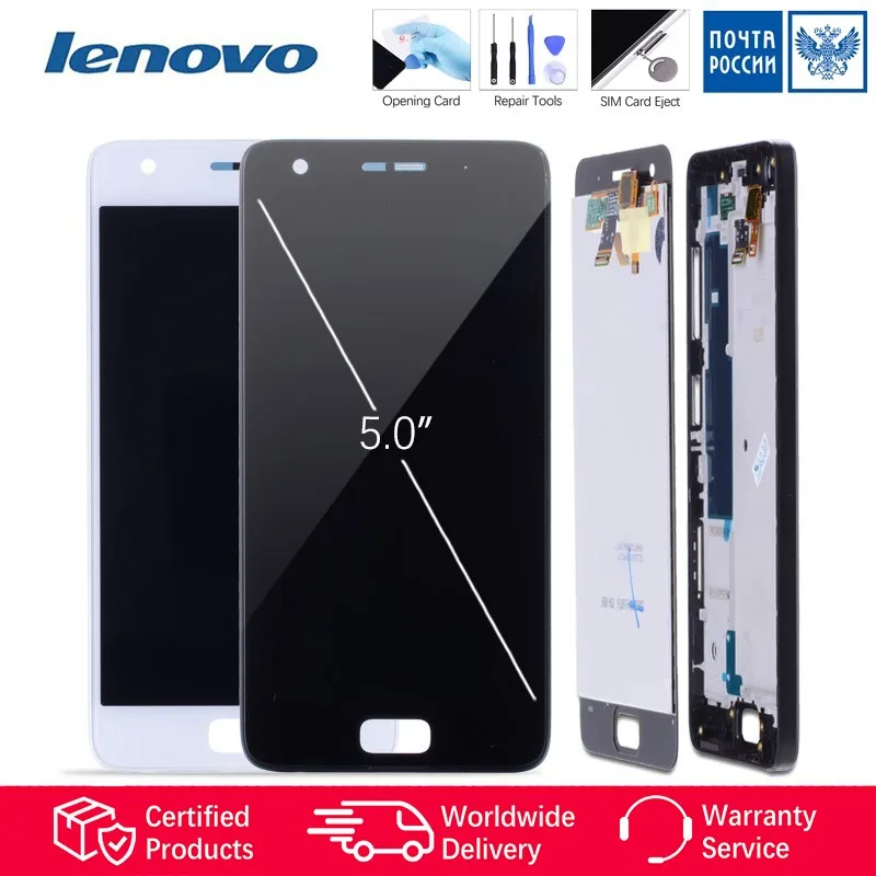 

5.0" Original Display For Lenovo ZUK Z2 LCD Display Touch Screen With Frame Replacement For Lenovo ZUK Z2 Display LCD