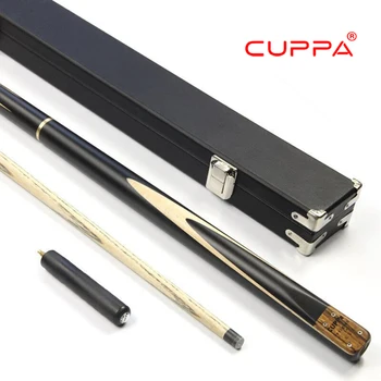 

New Cuppa Snooker Cue 3/4 Snooker Cue Stick with Case 5A North America Ash Billiard Stick 11mm Tip Billiard Cues Snooker Stick