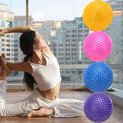Мяч для йоги физического Фитнес прибор мяч для тренировки баланса тела точечный массаж шаговый мышцы Фитнес домашний спортзал