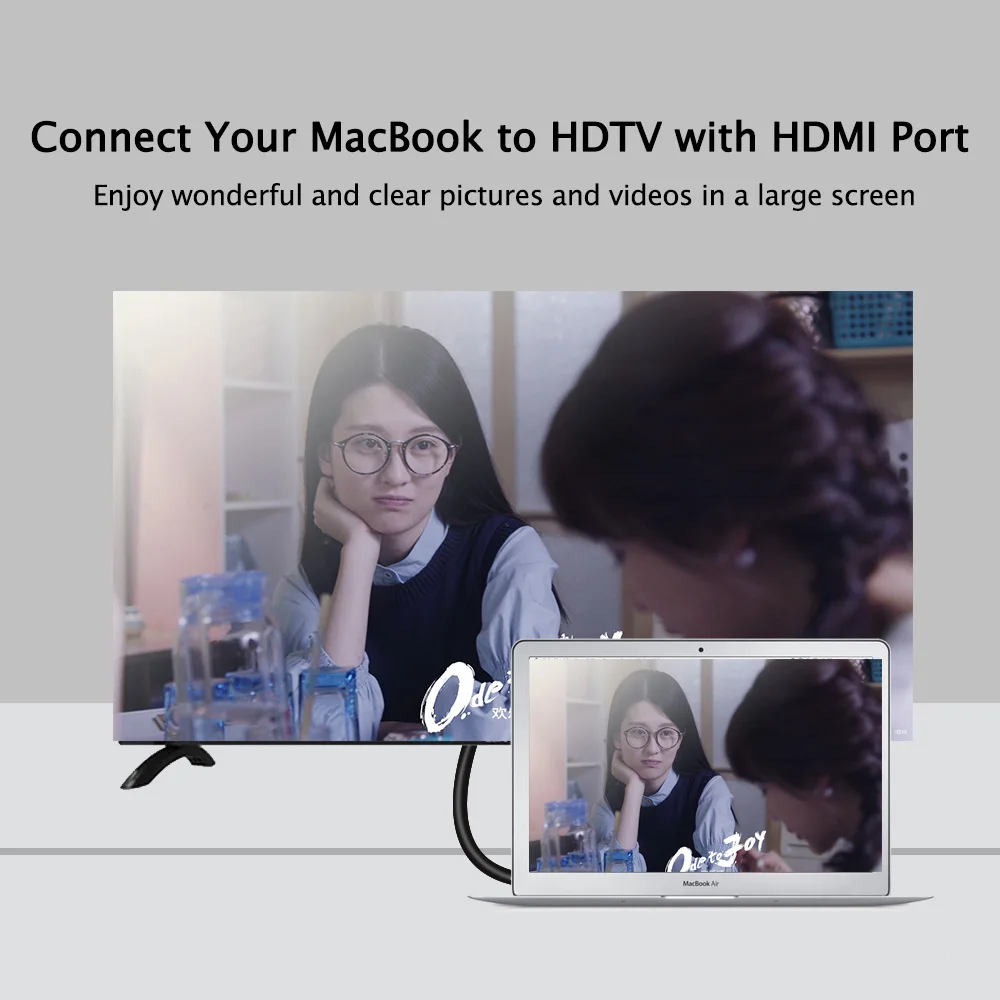 USB type c к VGA HDMI конвертер 2 в 1 4K 1080P аудио и видео адаптер для планшетного монитора