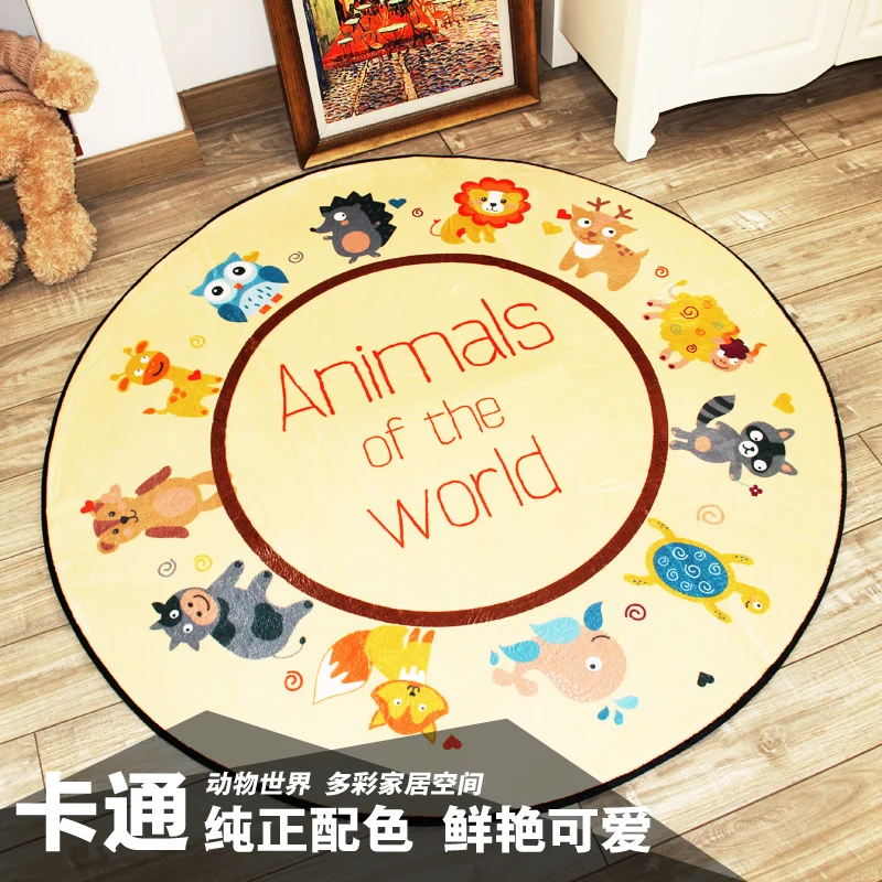 New Round Carpets for Living room bedroom Rugs Kids Room computer chair Mat/Rug Bath Kitchen Waterproof Non-slip Cartoon Carpet New Round Carpets for Living room bedroom Rugs Kids Room computer chair Mat/Rug Bath Kitchen Waterproof Non-slip Cartoon Carpet