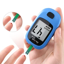 On Call EZ IV Glucose Meter Glucometer mmol/L Household Blood Sugar Tester Glucose Monitoring System for Diabetics with Strips