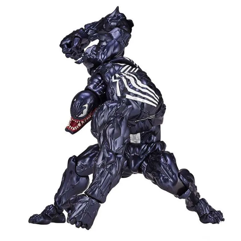 Venom amecomi супер герой yamguchi № 003 фигурку для тинейджеров Revoltech Brinquedos Figurals Коллекция Модель игрушки для детей