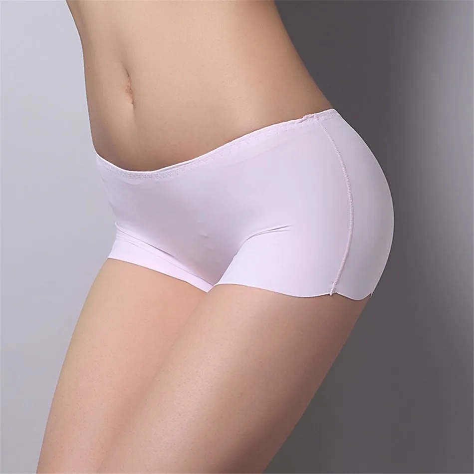 2017 New Arrival Girls Safety Pants Ice Silk Seamless Underpants Women Safety Shorts Plus Size Underwear Panties 15