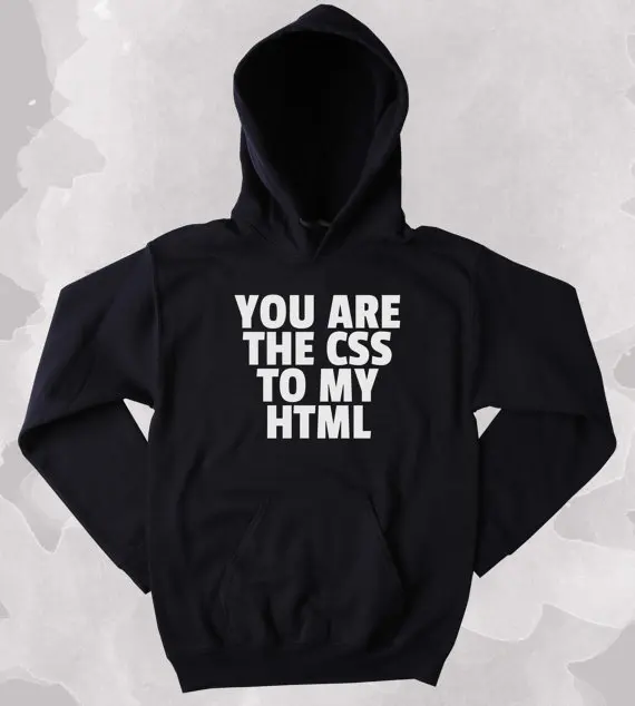 Наклейки с надписью You Are The CSS To My HTML | Женская одежда