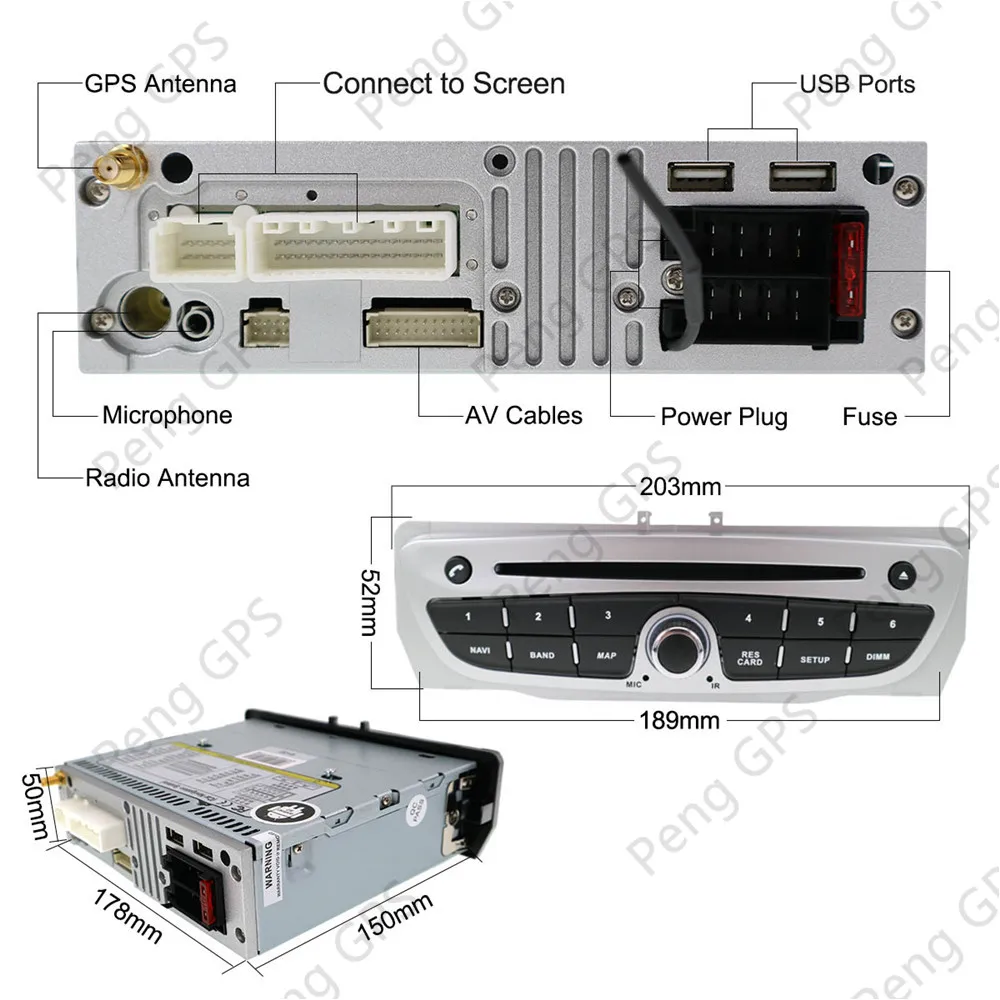 Perfect Android 9.1 Radio Stereo GPS For For Renault Megane 3 Fluence 2009-2015 Car DVD Player  navigation Multimedia Auto IPS 2