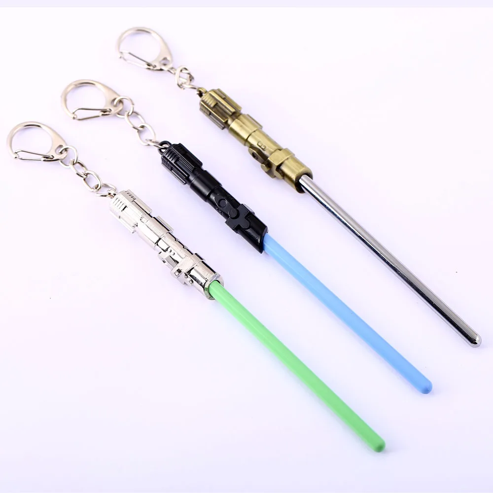Star Wars Key Chain Lightsaber Key Rings Holder For Gift Chaveiro Car