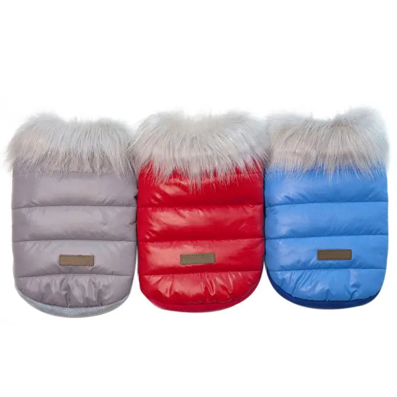

S-XXL Winter Pet Dog Clothes Warm Down Jacket Waterproof Coat Hoodies for Chihuahua Small Medium Dog Puppy roupas para cachorros