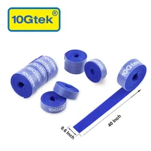 11 шт синий многоразовый кабель крючок для скрепления ремней и петли крепежный кабель перевязочная проволока организатора для дома, офиса, стол, ПК, ТВ