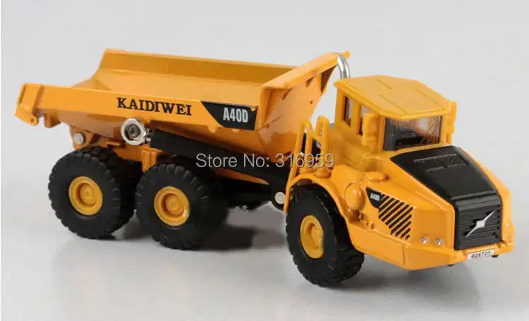 volvo dump truck toy