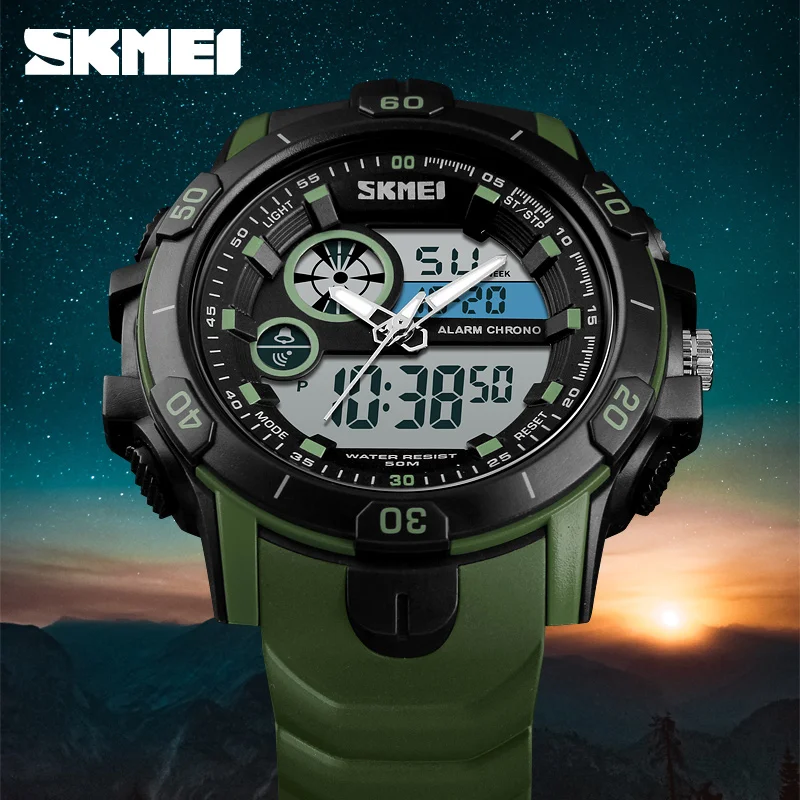 

zk20 Men Sport Outdoor Watch Dual Time Alarm Clock Day Date Waterproof Digital Wristwatch Stopwatch Clock Relogio Masculino 1428