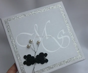 

HI1110 Customized Hard Cover Wedding Invitation in High Quality