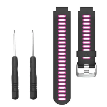 

Silicone Adjustable Watch Strap Quick Release Wrist Band for Garmin Forerunner 735XT 620 630 UY8