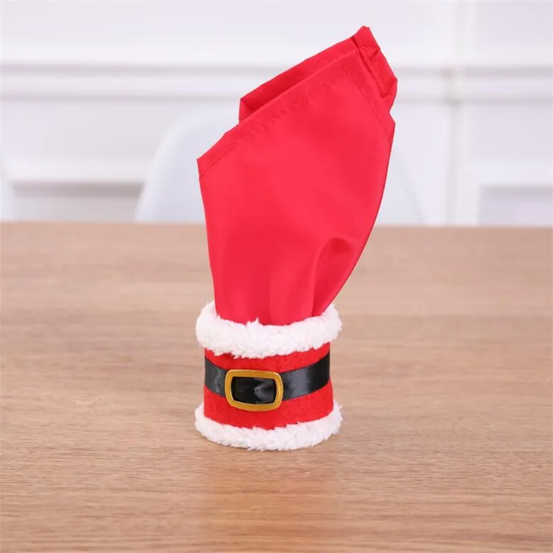 

1PC Napkin Rings Non-woven fabric Christmas Xmas Party Dining Table Decoration