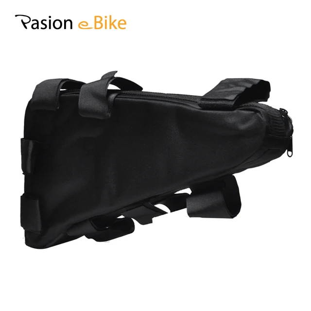 Best Offers PASION E BIKE Waterproof Electric Bicycle Triangle Battery Bag Black Bicycle Pack Bicycle Frame Triangle Outdoor Bags MTB Pouch